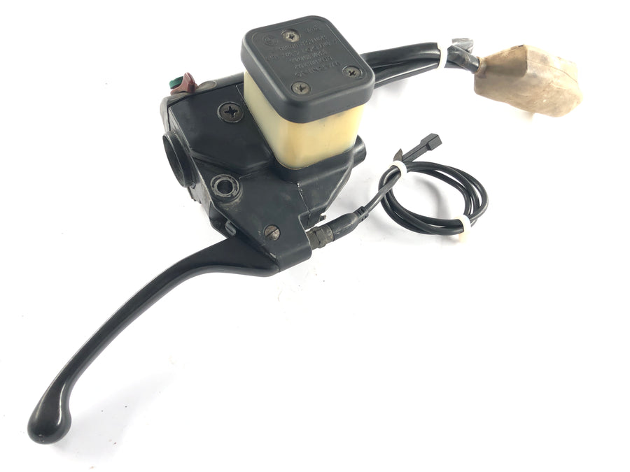 BMW R 100 GS 247E [1991] - Encaixes do guidão à direita com bomba de Handbrake