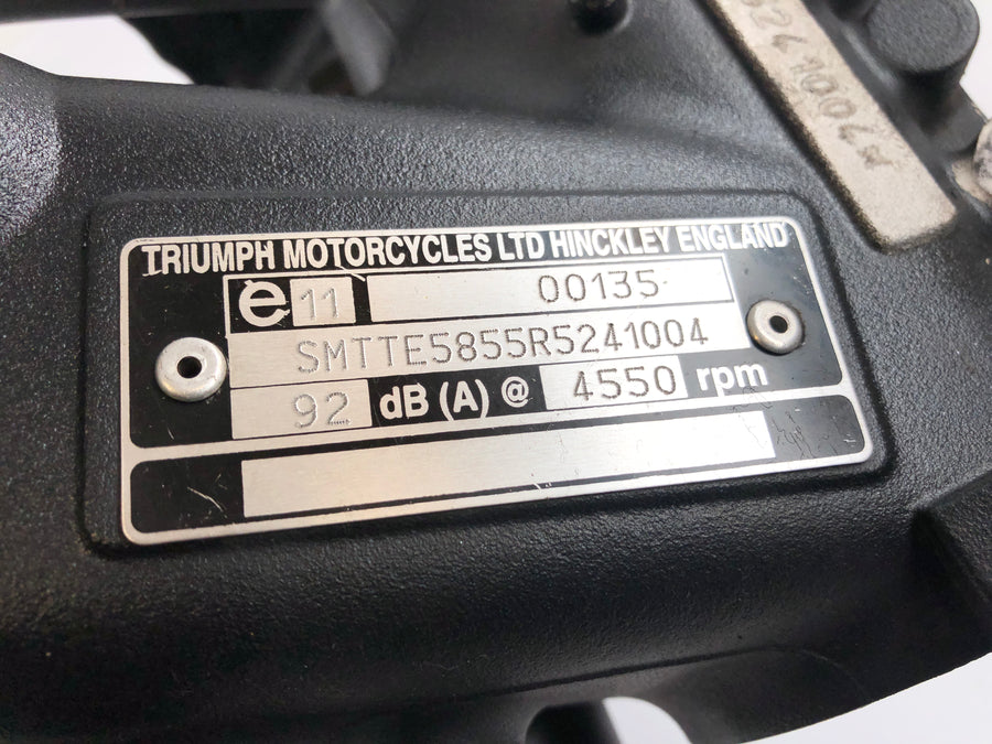 Triumph Speed ​​Triple 1050 515nj [2006] - quadro com papéis