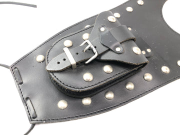 Bolsa de tanque de couro proteção de tanque Chopper universal - 0