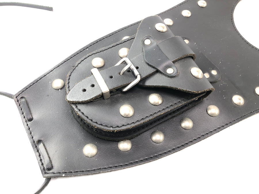 Bolsa de tanque de couro proteção de tanque Chopper universal
