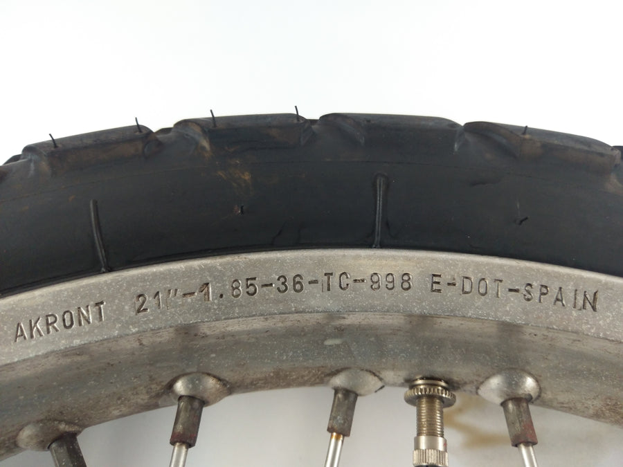 Moto Guzzi Quotes 1100 es [1999] - Roda da borda da roda dianteira