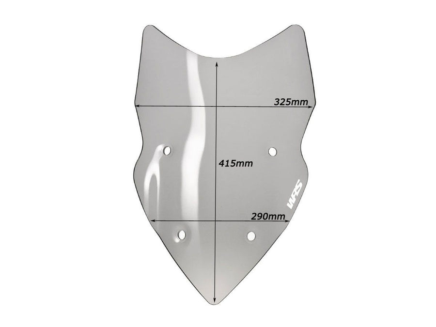 Ducati Multistrada 1200 S Pikes Peak [2013-2014] - Intermedio Windschild – Ansicht 7