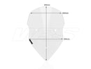 Ducati Multistrada 1200 S [2010-2012] - Intermedio Windschild – Ansicht 8