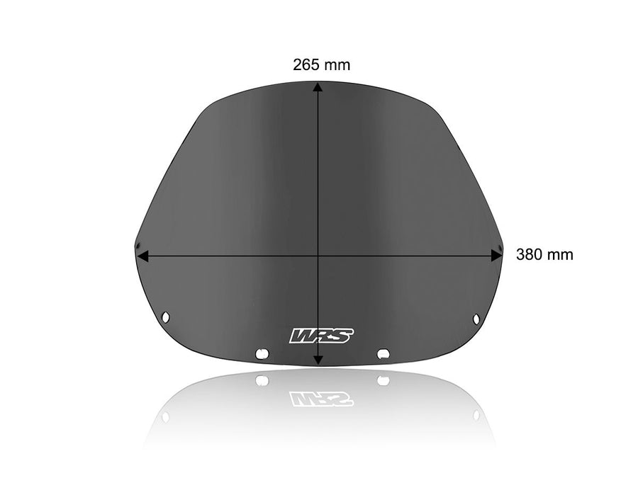 Aprilia Tuareg Wind 125 [1986-1990] - Standard Windschild – Ansicht 7