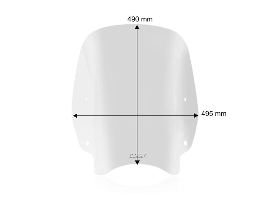 HONDA SH MODE 125 [2013-2024] - Standard Windschild – Ansicht 5