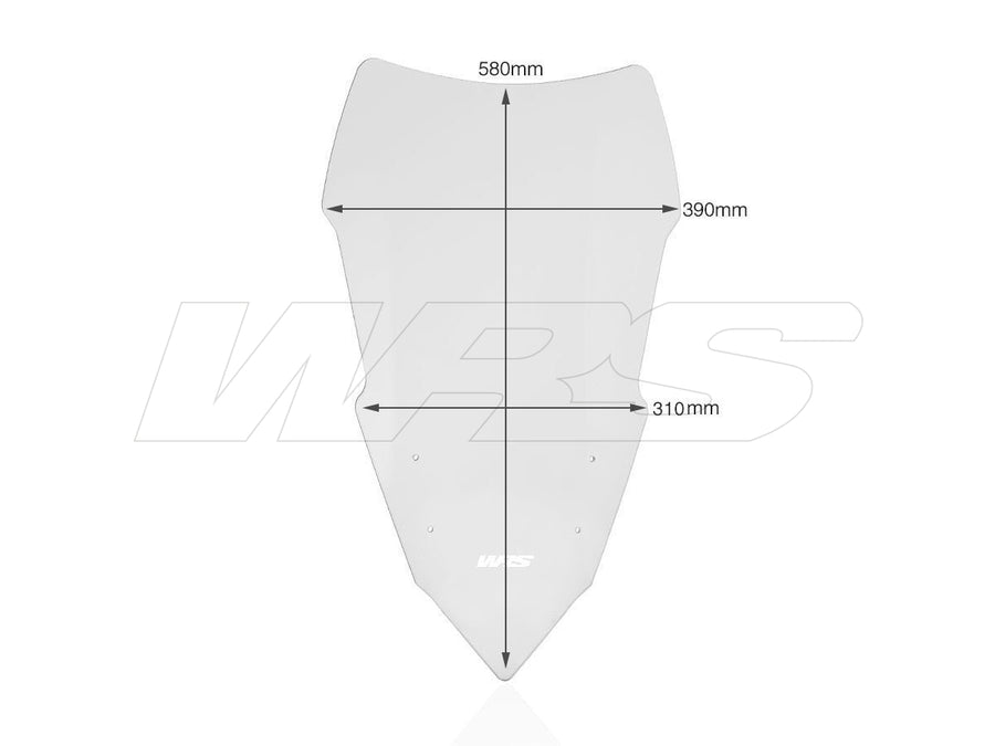 YAMAHA MT 09 TRACER [2015-2017] - Touring Windschild – Ansicht 10