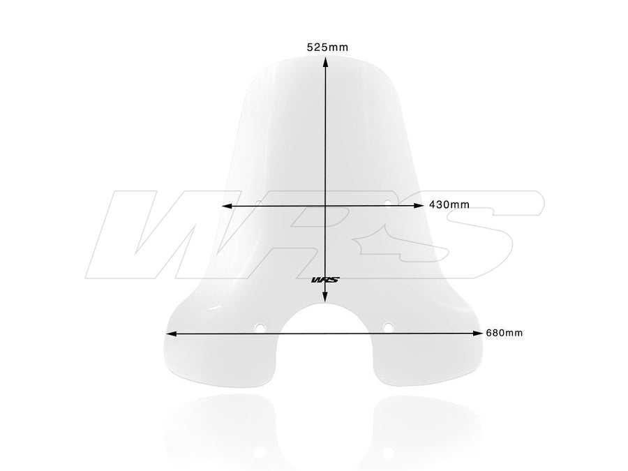 Piaggio Vespa GTS 125 Super i.e. [2014-2016] - Touring Windschild – Ansicht 4