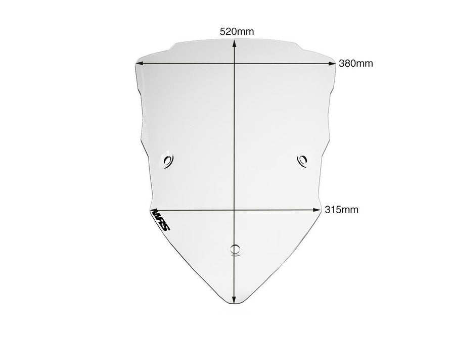 Ducati Multistrada 1260 S [2018-2020] - Touring Windschild – Ansicht 12