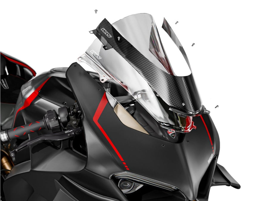 Ducati Panigale V4 [2020-2024] - CarbonSkin Windschildabdeckung – Ansicht 5