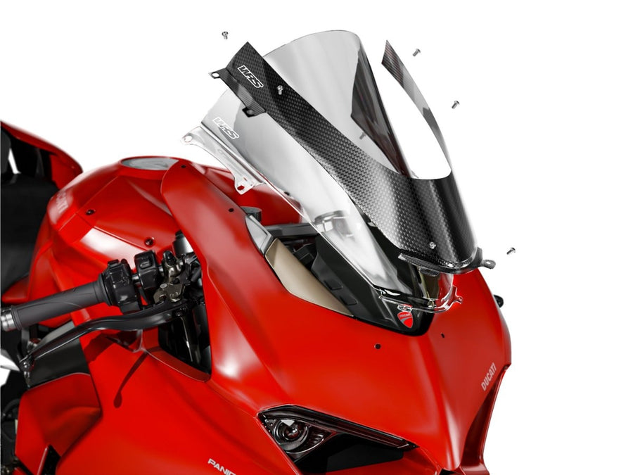 Ducati Panigale V4 [2018-2019] - CarbonSkin Windschildabdeckung – Ansicht 6