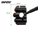 Aprilia RSV4 RF [2015-2020] - Linke 5-Tasten-Schaltereinheit für I2M-Dashboard – Ansicht 4
