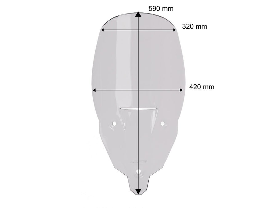 TRIUMPH TIGER SPORT 800 [2025-2026] - Touring Windschild – Ansicht 12