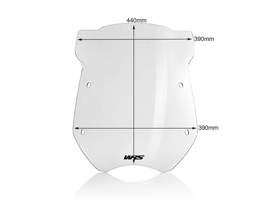 BMW R 1200 R [2006-2014] - Hohes Touring Windschild 18 Zoll – Ansicht 8