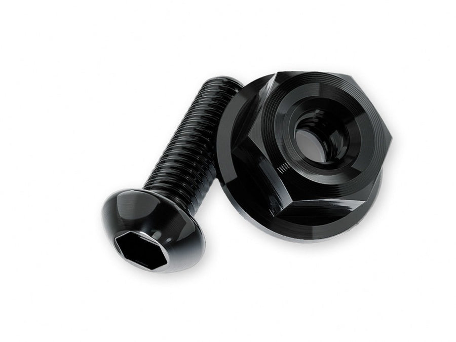 [WRS] - Windschild-Schraubensatz M3x10 mm mit Muttern – Ansicht 3