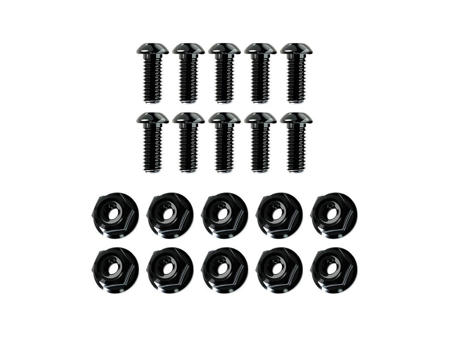 [WRS] - Windschild-Schraubensatz M4x10 mm mit Muttern – Ansicht 1
