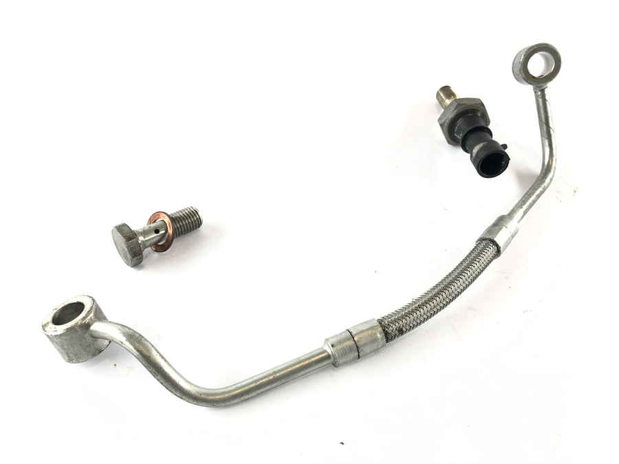 Triumph Tiger 1050 115ng [2016] - Linha de óleo com parafuso oco e interruptor de pressão de óleo